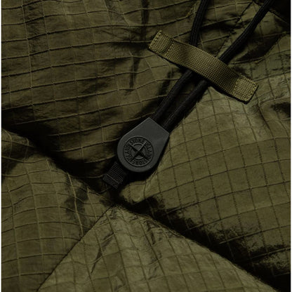 Stone Island – Grüner Nylonparka für Herren