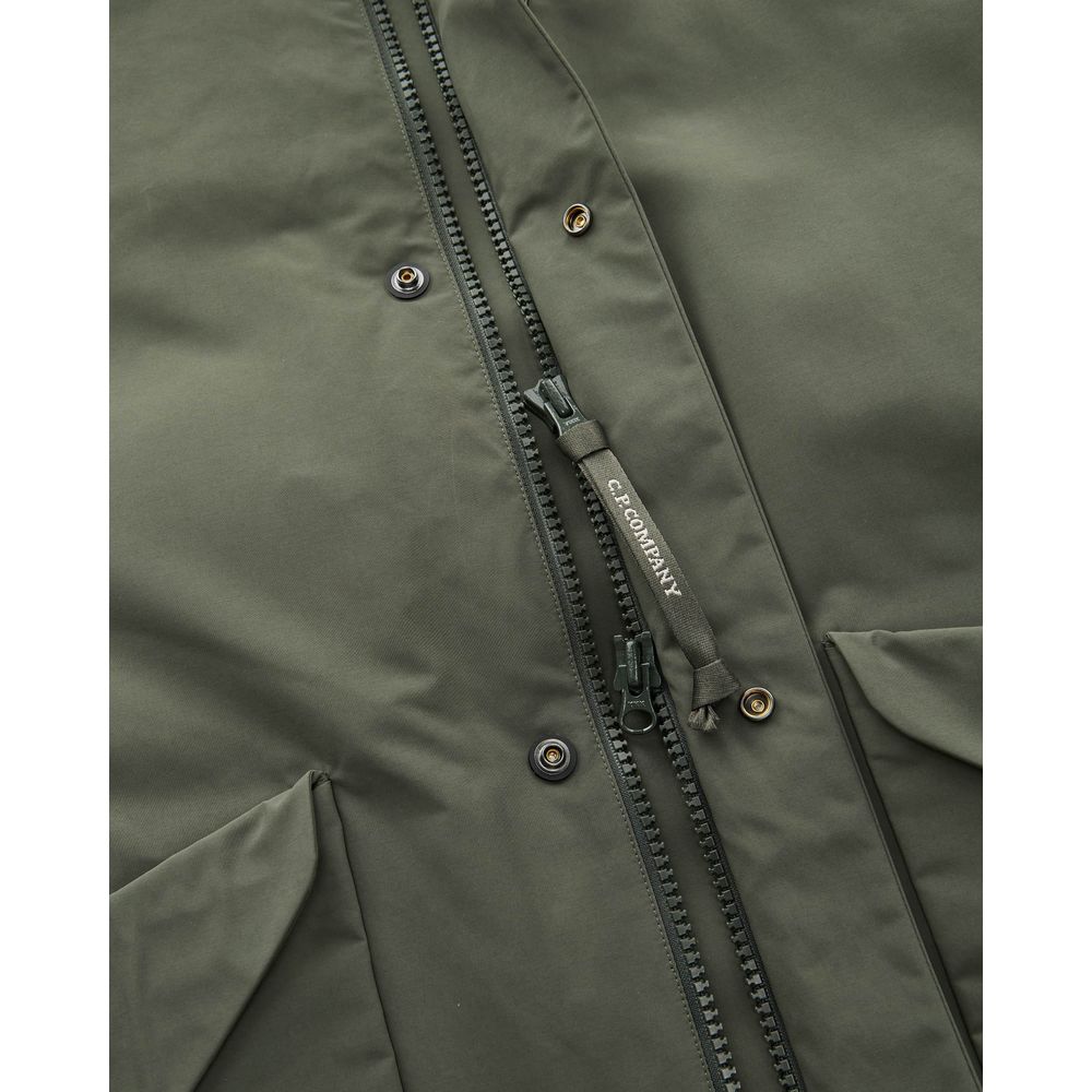 CP Company Grüner Polyester-Parka für Herren