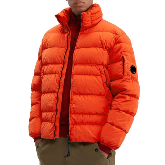 Orangefarbene Nylonjacke von CP Company