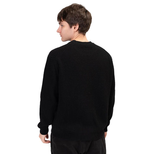 CP Company Schwarzer Wollpullover für Herren