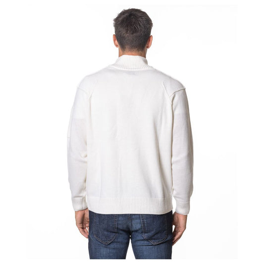 CP Company Weiße Wolljacke für Herren