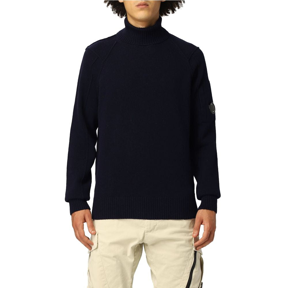 Blauer Wollpullover von CP Company