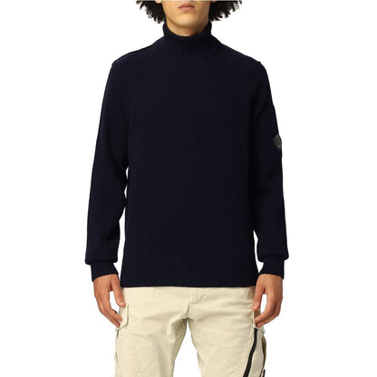 Blauer Wollpullover von CP Company