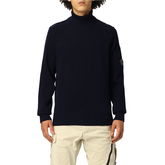 Blauer Wollpullover von CP Company