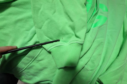 Dolce &amp; Gabbana Grüner Logo Kapuzenpullover Sweatshirt Pullover