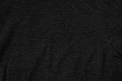 Dolce &amp; Gabbana – Schwarzer Rollkragenpullover aus Wolle