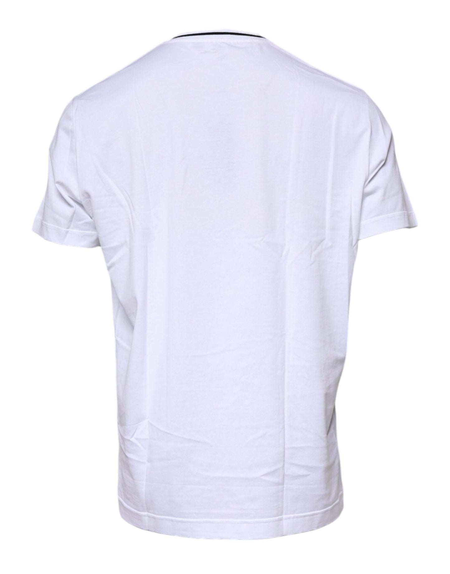 Dolce &amp; Gabbana – Weißes T-Shirt mit Herz-Jesu-Print