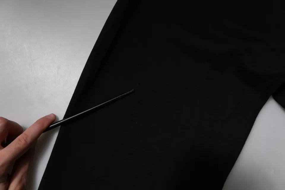 Dolce &amp; Gabbana – Schwarze Jogginghose aus Baumwolle