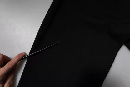 Dolce &amp; Gabbana – Schwarze Jogginghose aus Baumwolle