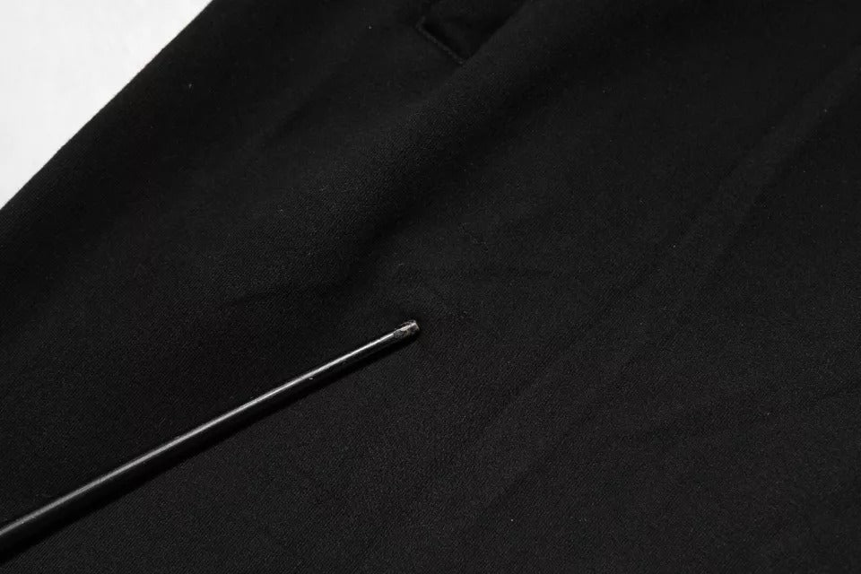 Dolce &amp; Gabbana – Schwarze Jogginghose aus Baumwolle