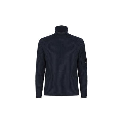 CP Company Schwarzer Wollpullover für Herren