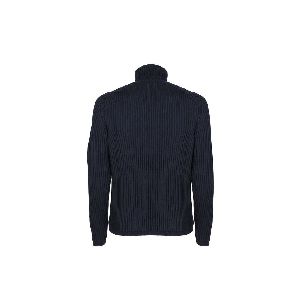 CP Company Schwarzer Wollpullover für Herren