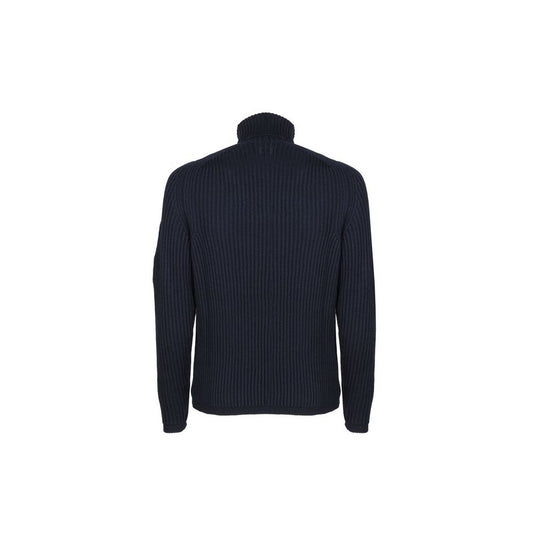 CP Company Schwarzer Wollpullover für Herren