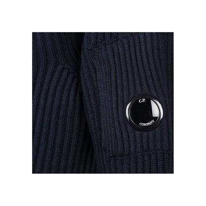CP Company Schwarzer Wollpullover für Herren