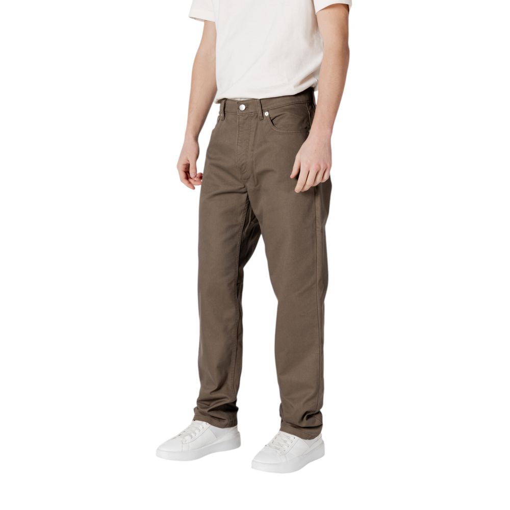Calvin Klein Jeans – Grüne Baumwollhose