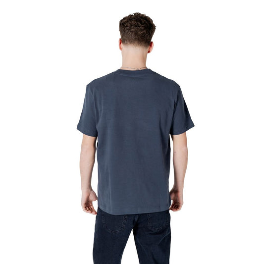 Calvin Klein Jeans – Blaues Baumwoll-T-Shirt
