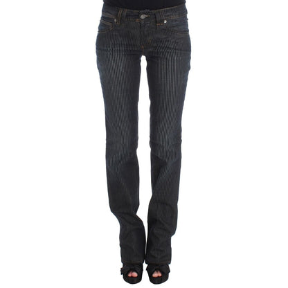 John Galliano Jeans und Hose aus blauer Baumwolle