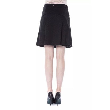 BYBLOS Black Polyester Mini Skirt