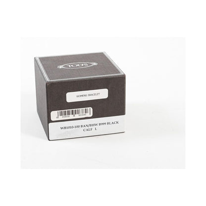 Tod's Schwarzes Lederarmband