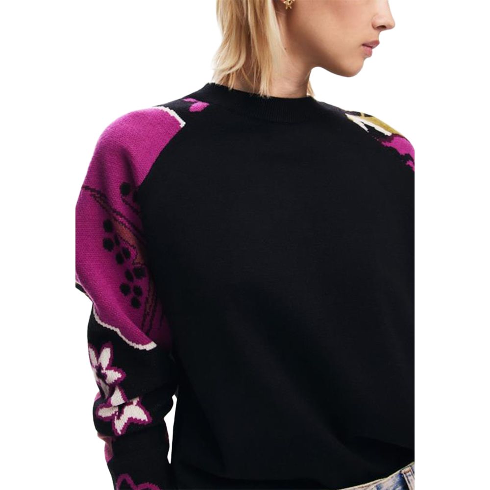 Desigual Schwarzer Polyamidpullover