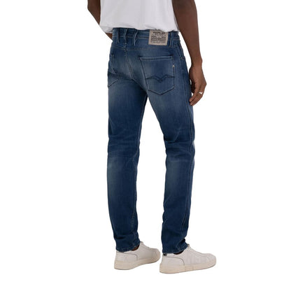 Replay Jeans &amp; Hose aus Baumwolle, Blau