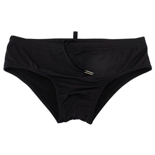 Dsquared² Badehose aus schwarzem Polyamid