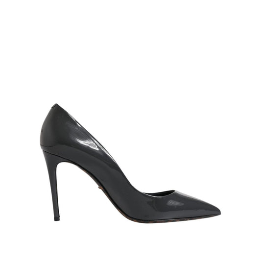 Dolce &amp; Gabbana Schwarze Lederpumps