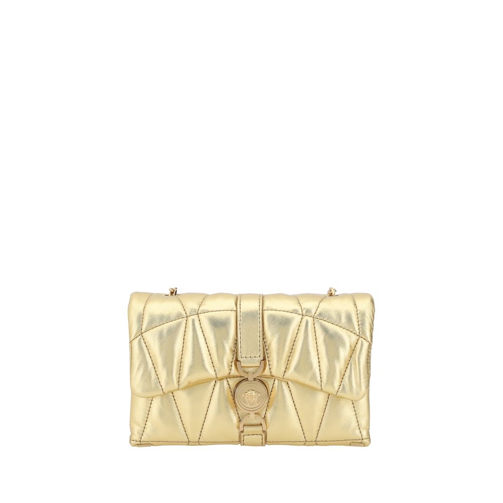 Versace Goldene Lammschultertasche Ovis Aries Aries