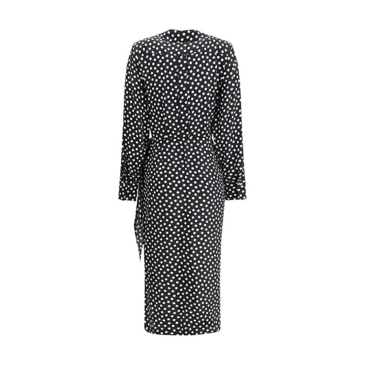 Crida Milano Cocktailkleid aus schwarzer Seide