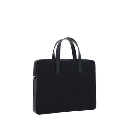 Prada Schwarze Schultertasche aus Polyamid