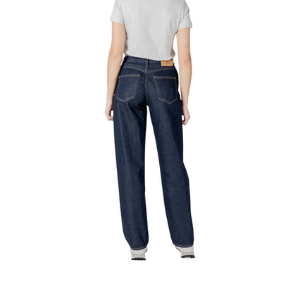 Calvin Klein Jeans – Blaue Jeans aus Baumwolle mit entspannter Passform