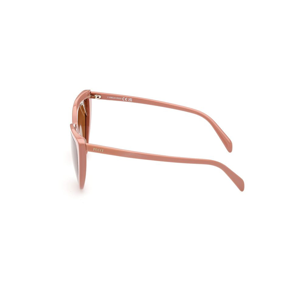 Emilio Pucci – Braune Acetat-Sonnenbrille
