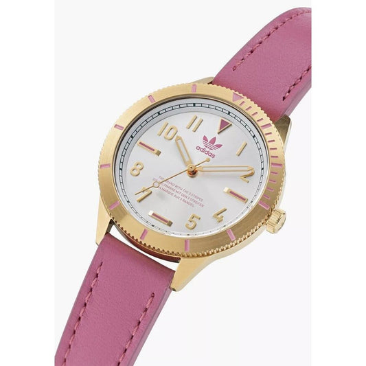 Adidas Mehrfarbige Lederuhr