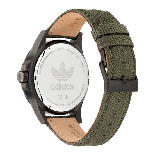 Adidas Grüne Stoffuhr