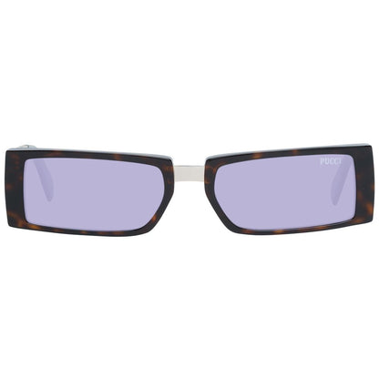 Emilio Pucci Sonnenbrille aus braunem Kunststoff