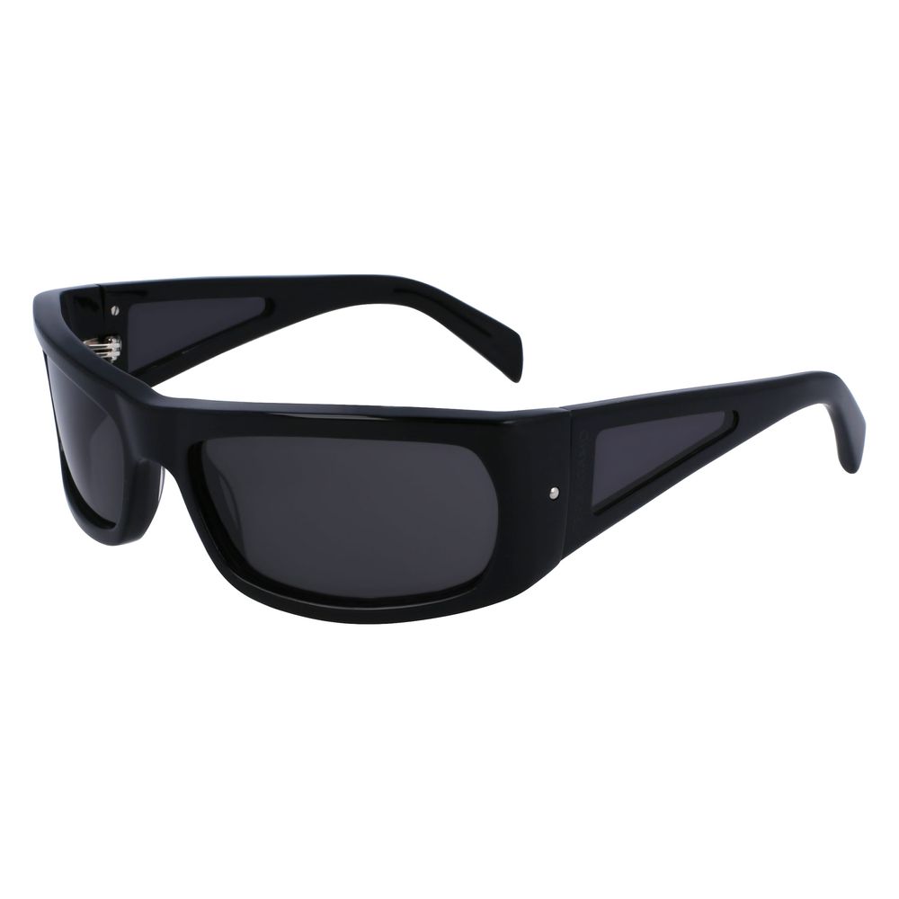 Ferragamo – Schwarze Acetat-Sonnenbrille