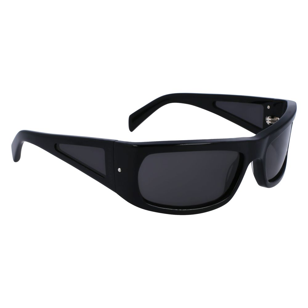 Ferragamo – Schwarze Acetat-Sonnenbrille