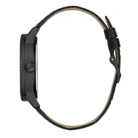 Guess – Schwarze Lederuhr