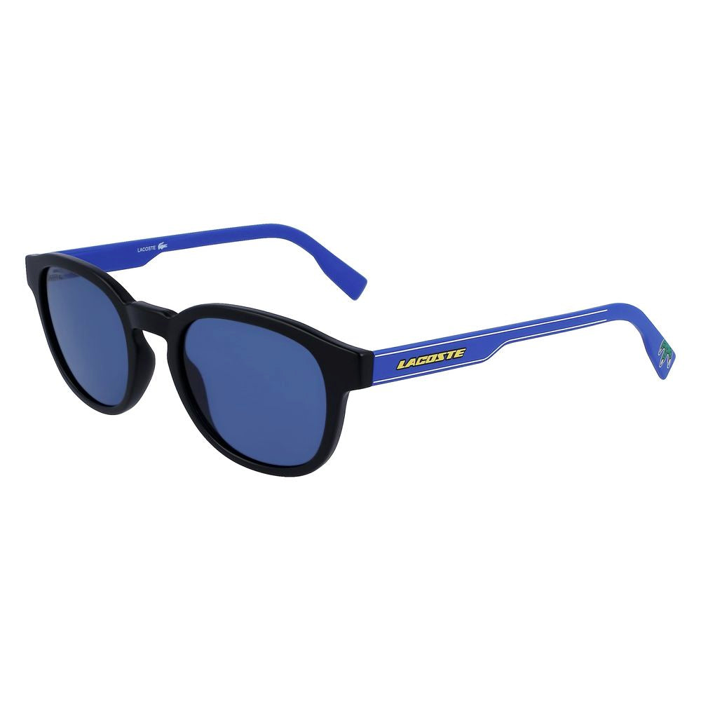Lacoste – Schwarze Sonnenbrille mit Spritzguss
