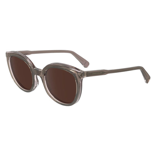 Longchamp – Lilafarbene Acetat-Sonnenbrille