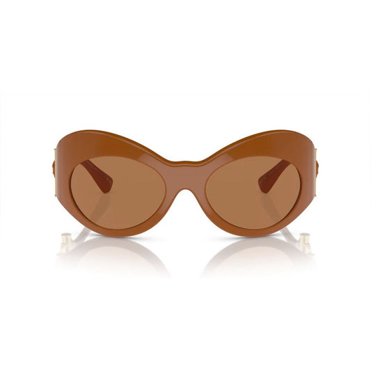 Versace – Braune Acetat-Sonnenbrille