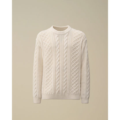 Weißer Wollpullover von CP Company
