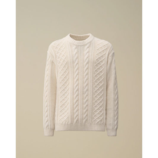 Weißer Wollpullover von CP Company