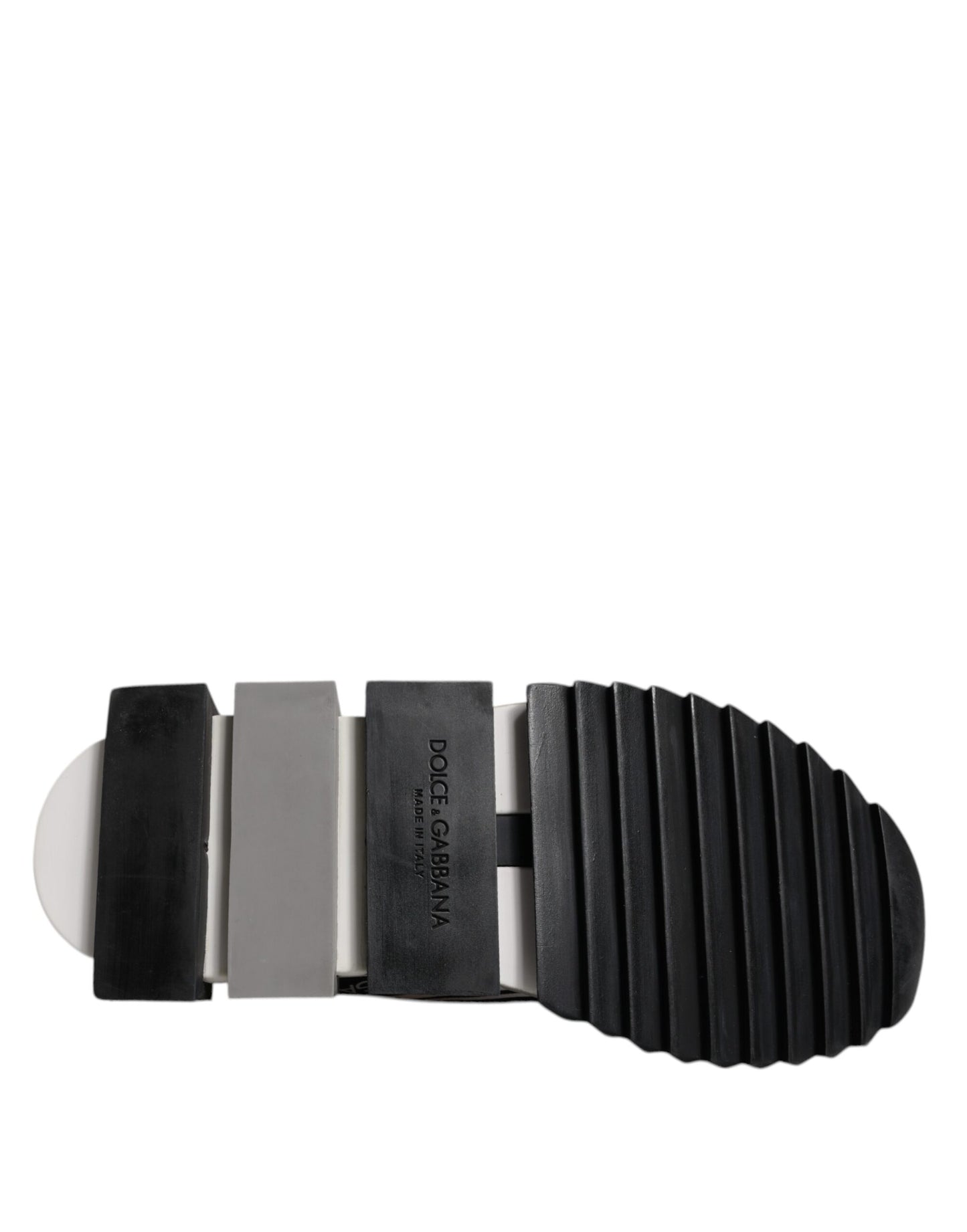 Dolce &amp; Gabbana Sorrento Slip-On Sneakers in Weiß und Schwarz