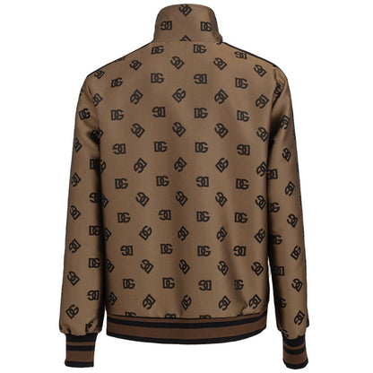 Dolce &amp; Gabbana Jacke aus Polyester in Bronze