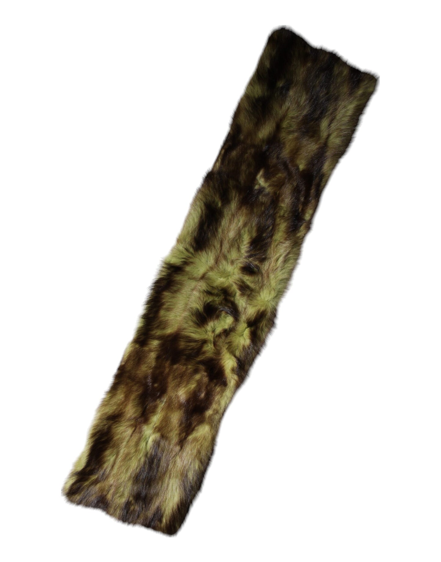 Dolce &amp; Gabbana Mehrfarbiger Pelzschal Halswickelkragenschal