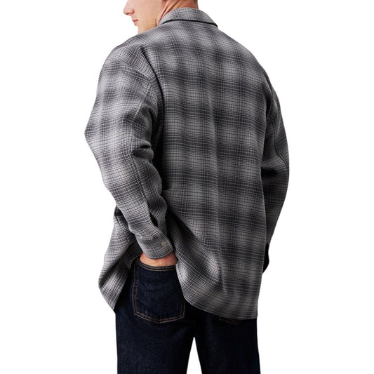 Calvin Klein Jeans – Weißes Baumwollhemd