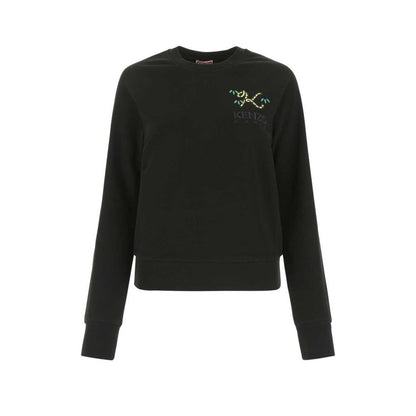 Kenzo Black Cotton Sweatshirt