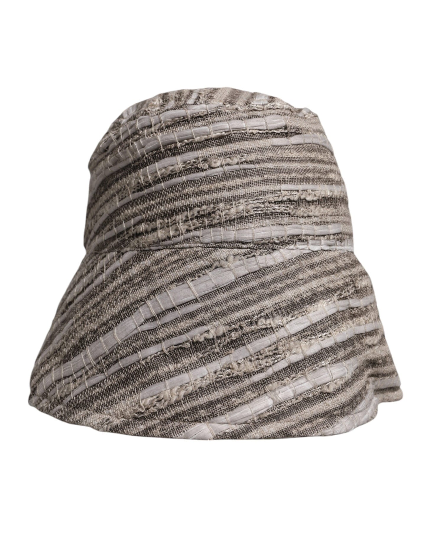 Dolce & Gabbana Multicolor Stripes Cotton Bucket Cap