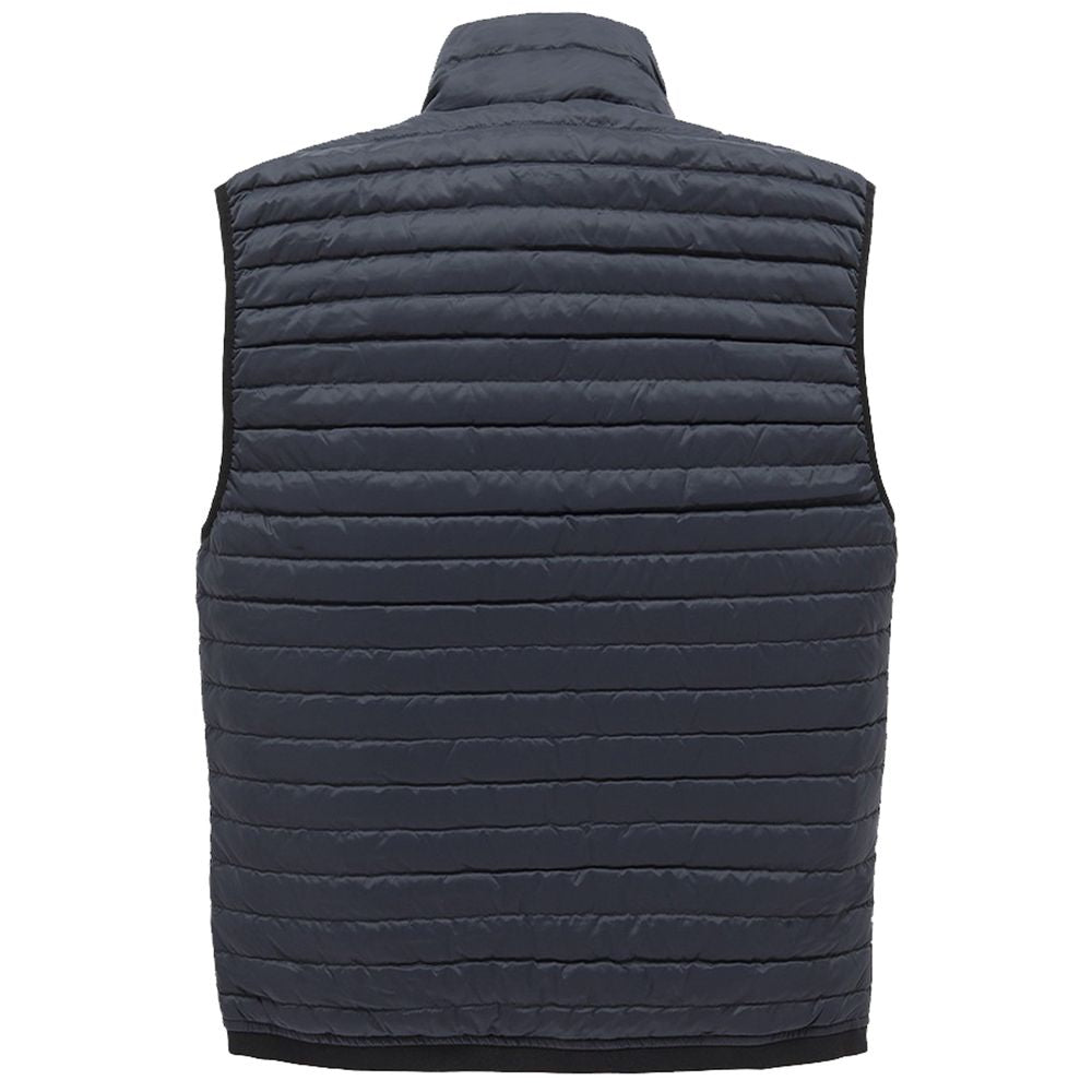 Refrigiwear Blue Nylon Men Vest with Down Padding